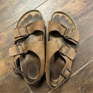 Vintage Birkenstock Milano buckle sandals size 41